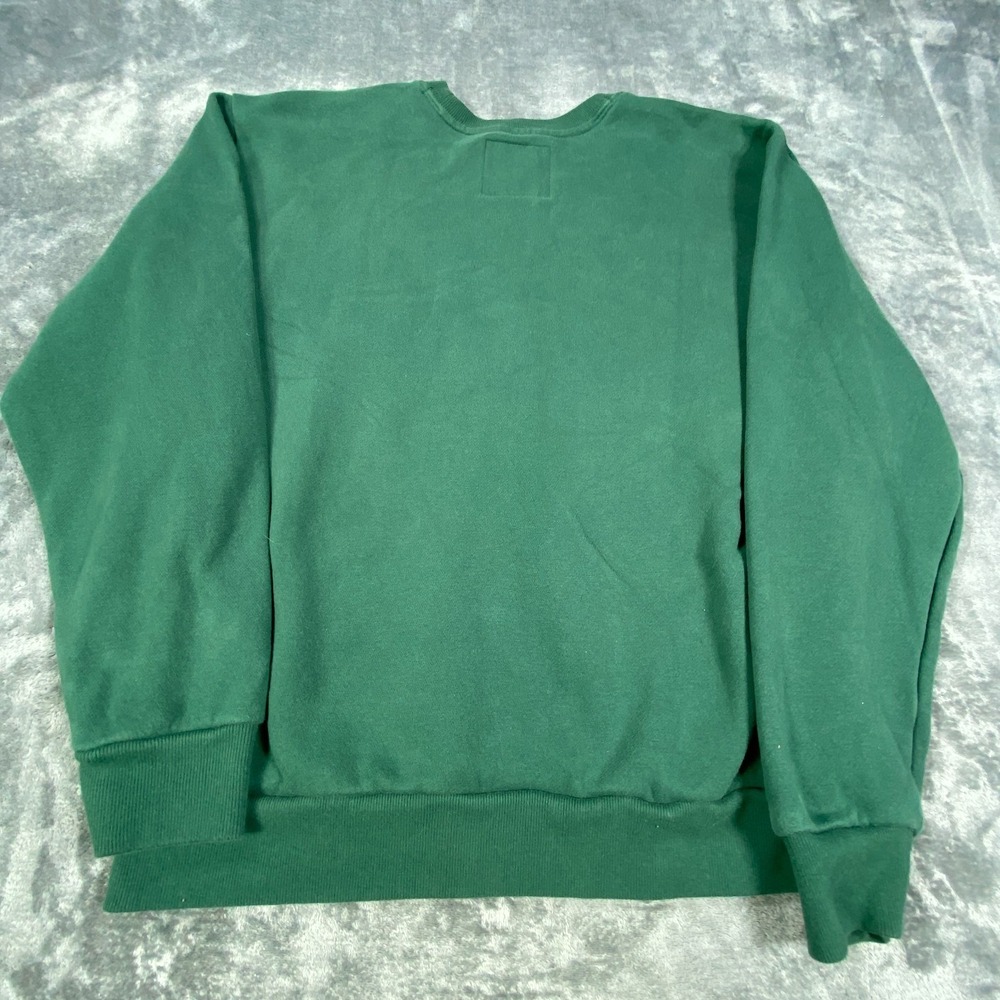 Hollister x Disney Mickey Mouse Pullover Sweatshirt Sweater Small Green Fleece - Picture 10 of 11